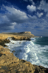 Obraz premium CYPRUS CAP GRECO COAST CLIFF