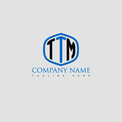 TTM Letter Logo Design and Monogram Icon.