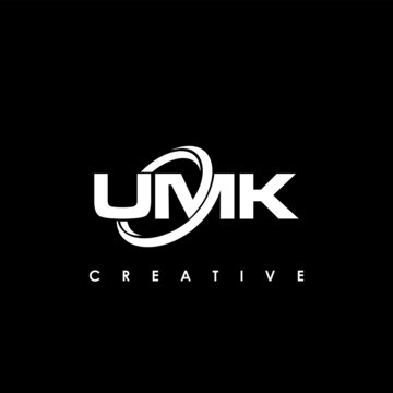 UMK Letter Initial Logo Design Template Vector Illustration