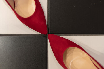 Red shoes