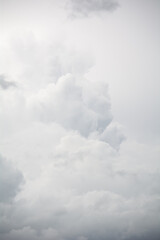 white clouds photography for background