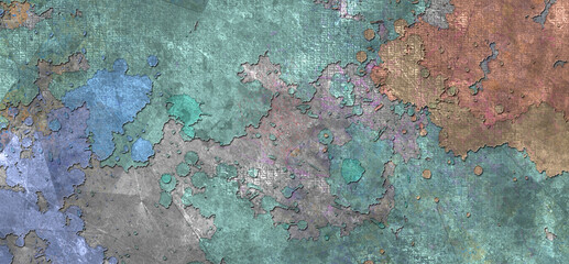 Grungy abstract background. 3D rendering