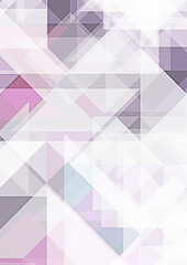 Overlapping design with triangles background. Abstract geometric wallpaper. Geometrical colorful triangular shapes.