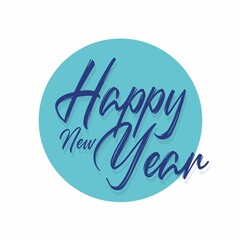 Happy New Year Banner - Script Writing - Illustration