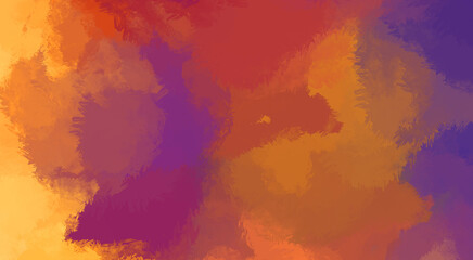 Brushed Painted Abstract Background. Brush stroked painting. Artistic vibrant and colorful wallpaper.