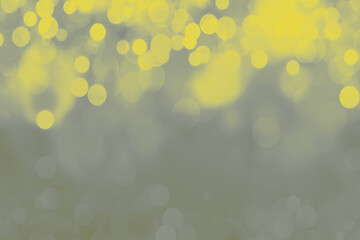 Hintergrund Bokeh Trend Farben color of the year 2021 Ultimate Gray und Illuminating yellow