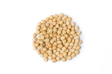 Many hazel nuts in studio 