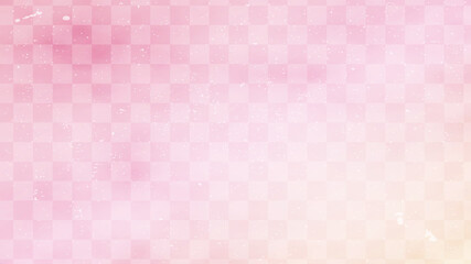 市松模様　パターン　背景壁紙　ピンク