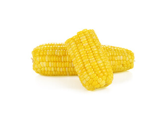 corn isolated on white background