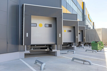 Truck Cargo Dock Warehouse