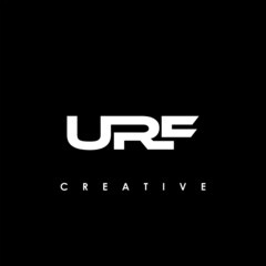 URF Letter Initial Logo Design Template Vector Illustration © makrufi