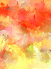 Artistic vibrant and colorful wallpaper.Brushed Painted Abstract Background. Brush stroked painting.