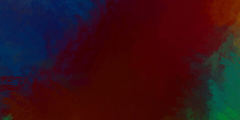 Vibrant paint pattern backdrop. 2D illustration of colorful brush strokes. Decorative texture painting. Painted background.