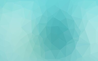 Light BLUE vector polygonal background.