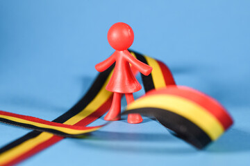 Belgique belge federal pays drapeau gens famille