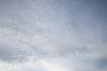 Sky close-up view