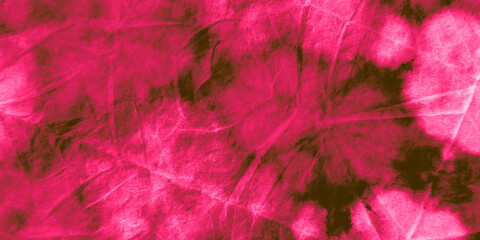 Dirty Art Wallpaper. Magenta, Scarlet Watercolor Background. Dirty Art Texture. Tie Dye Design. Artistic Tie Dye Print. Watercolor Drawn Ornament. Japanese Painting.