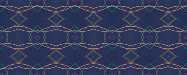 Aztec Ikat Pattern. Bright Fashion Geometric Wallpaper. Colorful Tribal Ikat Illustration. Colorful Tribal Texture. Black Bohemian Ornament. Fashion Bohemian Texture. Traditional Mexican Fabric.