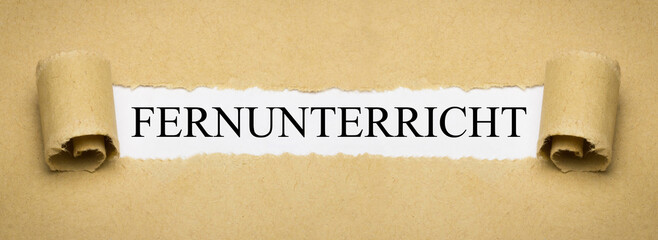 Fernunterricht