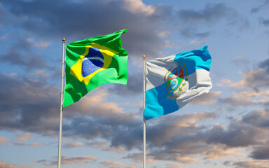 Rio De Janeiro Brazil State Flag