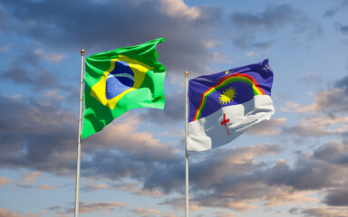 Pernambuco Brazil State Flag