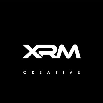 XRM Letter Initial Logo Design Template Vector Illustration