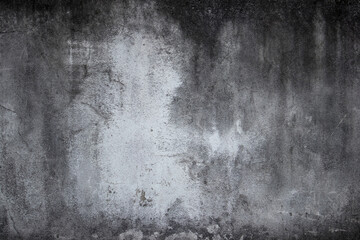 Old wall texture dirty vintage black white gunge style background.