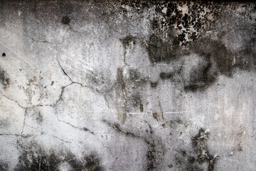 Old wall texture dirty vintage black white gunge style background.