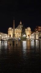 Fototapeta na wymiar Basilica di San Pietro, Vatican, Rome, Italy