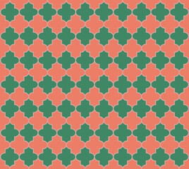 Mosque Window Motif. Arabic Mubarak Mosaic. Traditional Islamic Lantern Background. Noble