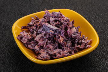 Cole slaw salad with cabbage
