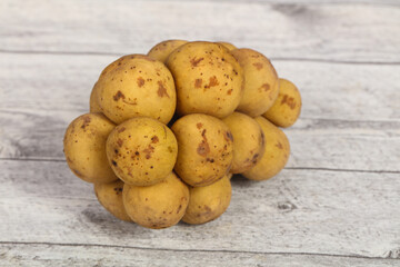 Sweet tasty tropical fruit Langsat