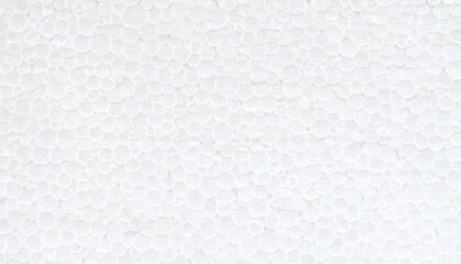 Texture background, White plastic foam sheet filled with circles