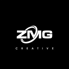 ZMG Letter Initial Logo Design Template Vector Illustration