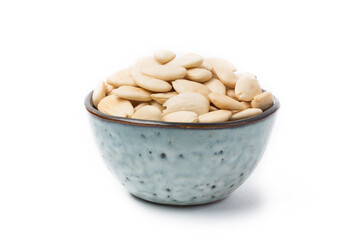 Almond nut in studio