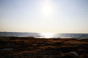 livorno beach , Tuscany , Italy