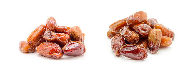 Dates isolated on white background
