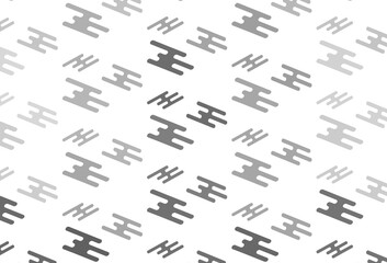 Light Silver, Gray vector pattern with narrow lines.