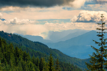 Fototapeta premium Hiking Views In Oregon's Cascade Range