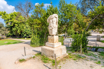 Fototapeta premium Ancient Agora of Athens in Greece