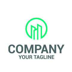 Fototapeta premium building logo