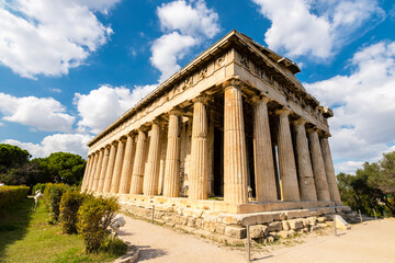 Obraz premium Temple of Hephaestus in Athens