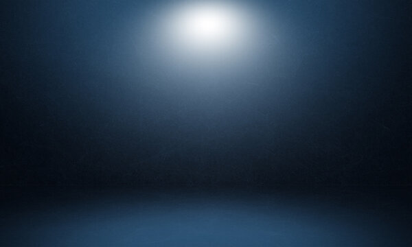 
Blur abstract soft blue studio and wall background 