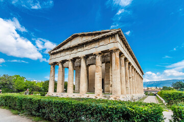 Fototapeta na wymiar Temple of Hephaestus in Athens
