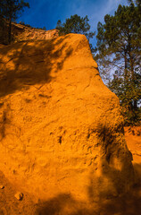 Les ocres de Roussillon, Parc naturel régional du Luberon, 84, Vaucluse