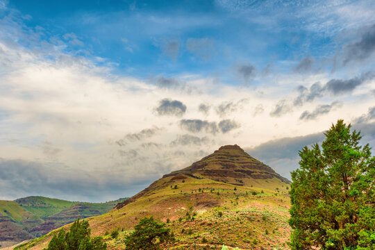 John Day Fossil Beds National Park Landscape