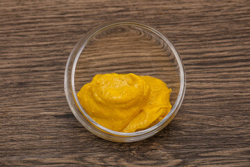 Asian Curry sauce in the bowl