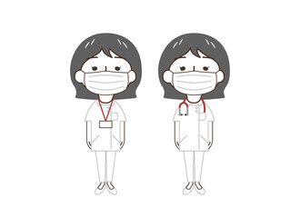 女性：医療：看護師