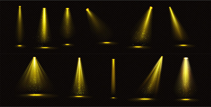 Yellow online spot light