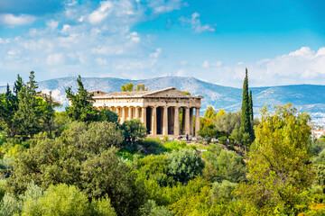 Ancient Agora of Athens in Greece